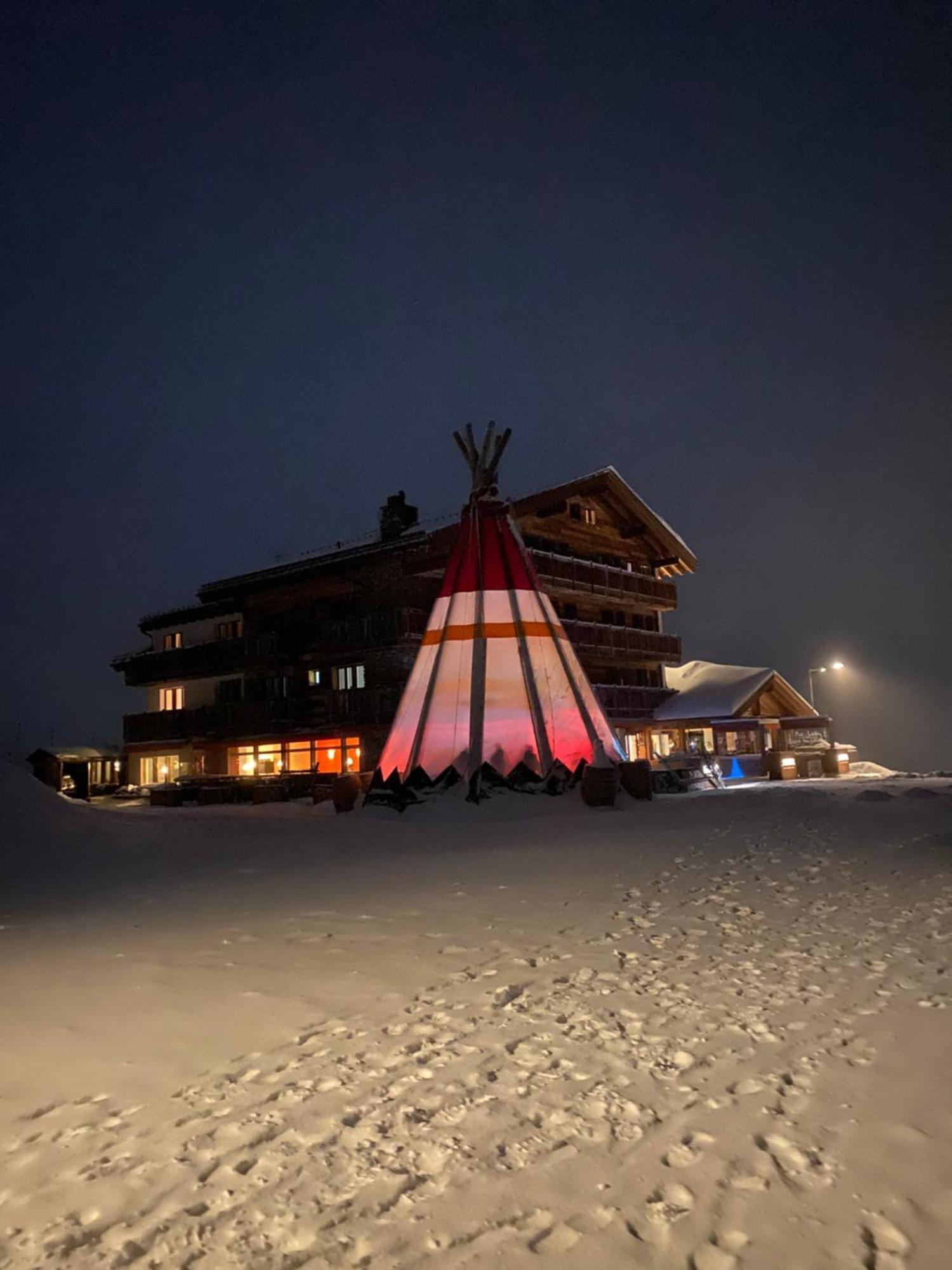Hotel Alpina Fiesch Esterno foto